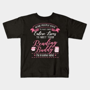 Mommy's Future Reading Buddy Kids T-Shirt